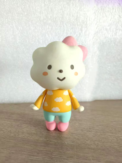 Cloud Character Dolls Made with PVC Molding Process, Loved by Children.