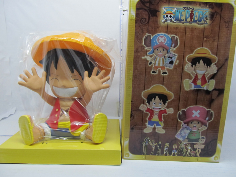 The PVC One Piece Luffy Chopper Pirate Bank 