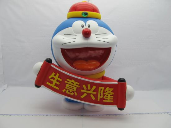 The Doraemon Piggy Bank Toy Helps Children Develop Good Saving Habits.