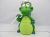 a Green Frog Plastic Toy That Children Love to Play with