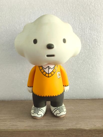 PVC Craft, Plastic Toys, Cloud Head Dolls, Customizable